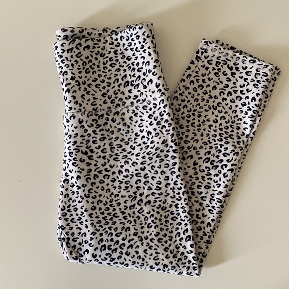 Balance Collection Cheetah Leopard Animal Print Leggings Exercise Size Medium - Picture 10 of 12